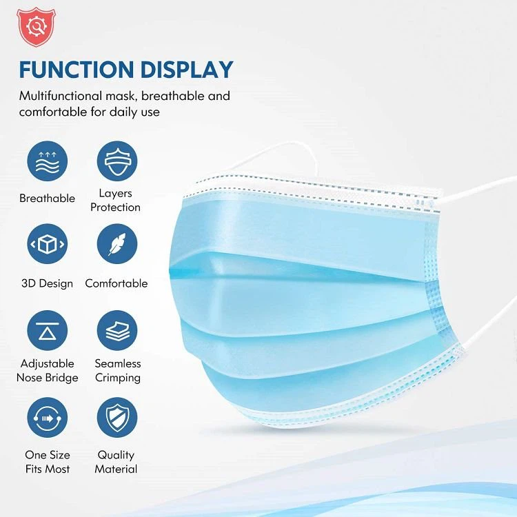 3 Ply Disposable Face Mask